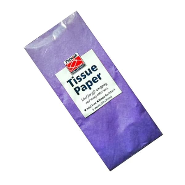 Premier Plain Tissue Paper (Pack of 5)