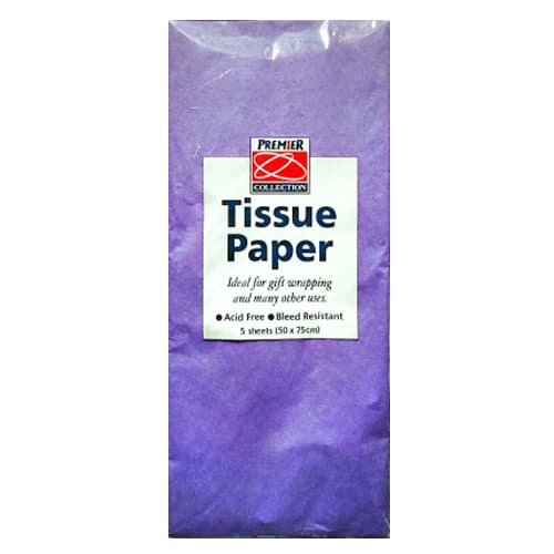 Premier Plain Tissue Paper (Pack of 5)