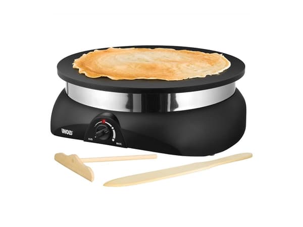 UNOLD Crêpesmaker Profi - Pannkakslagg - 1.3 kW - svart