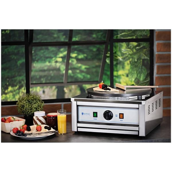 Royal Catering Crepejärn - 400 mm - 3000 W
