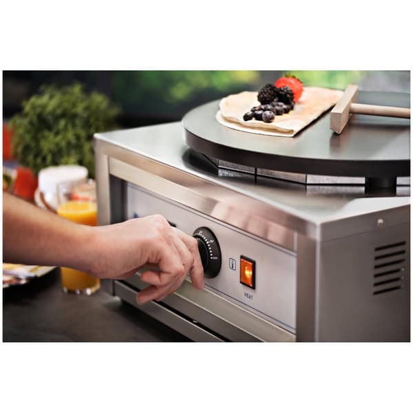 Royal Catering Crepejärn - 400 mm - 3000 W