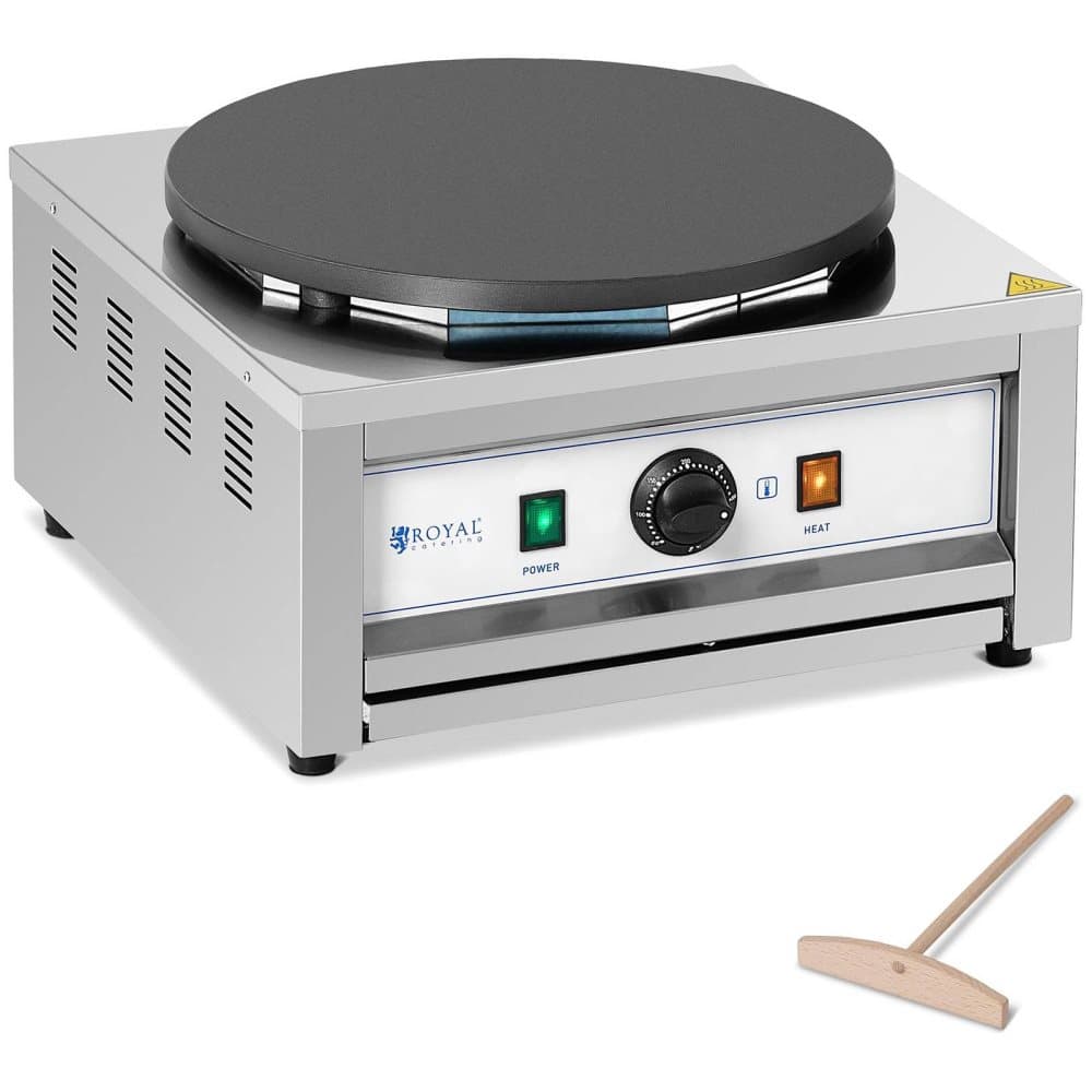 Royal Catering Crepejärn - 400 mm - 3000 W