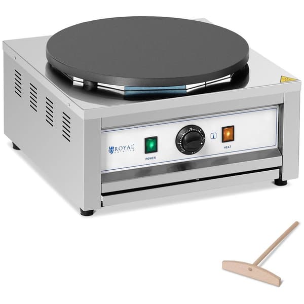 Royal Catering Crepejärn - 400 mm - 3000 W