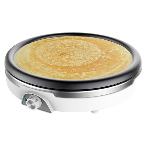 Cecotec Stainless-steel XL crepe maker, 1350 W, with easily removable plate and dishwasher safe.