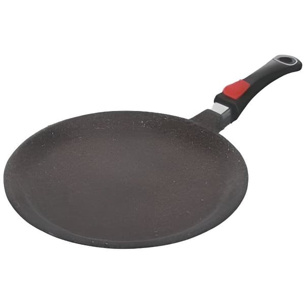 Kamberg - Crepe maker 28 cm - Avtagbart handtag - Gjuten aluminium - Beläggning av stentyp - Alla värmekällor inklusive induktion