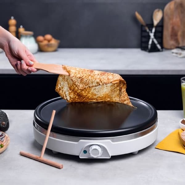Cecotec Crêpière Fun Crepestone XL Inox