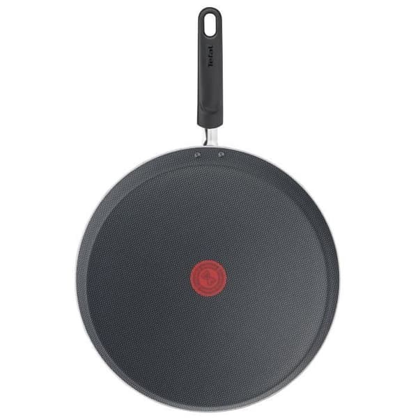 TEFAL B5549712 EASY COOK &amp; CLEAN Stekpanna för crepes 34 cm + fördelare, passar alla värmekällor utom induktion, tillverkad i Frankrike