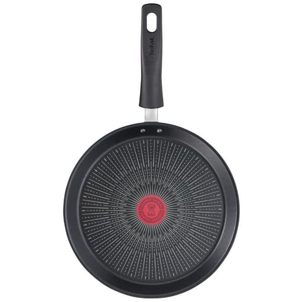 TEFAL G2553802 Obegränsad Crepe pan 25 cm, Induktion, Säker och resistent non-stick beläggning, Thermo-Signal™, Tillverkad i