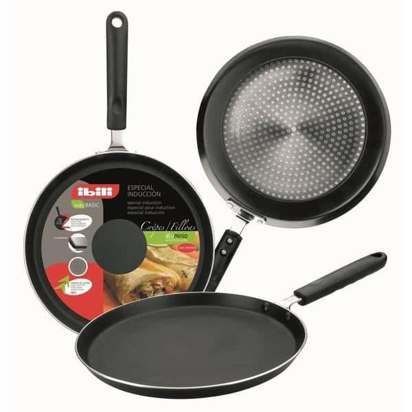 IBILI - Indubasic pannkaksform, 26 cm, aluminium, non-stick, induktionskompatibel