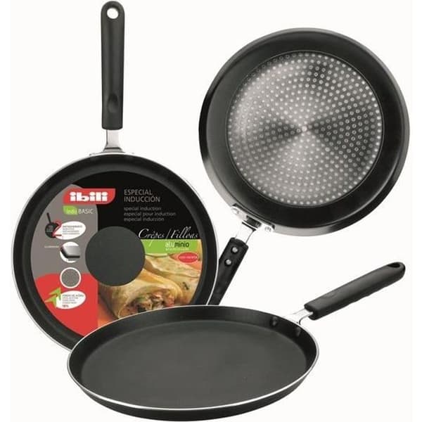 IBILI - Indubasic pannkaksform, 28 cm, aluminium, non-stick, kompatibel med induktion