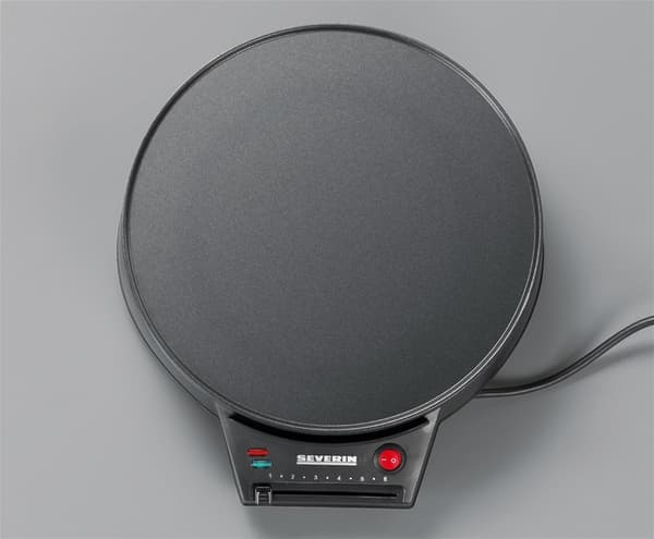 Severin CM 2198 crêpe-maskin 1 crêpe(s) 1000 W Svart