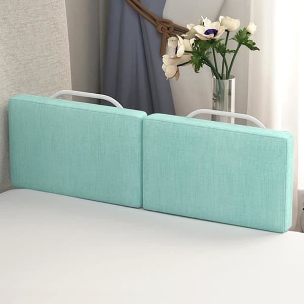 XMTECH Babysängstång Softpack Justerbar Höjd Fallskydd Barnsäng Skydd Sjögrön 200cm