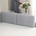Miniatyrbild 2 av 4: XMTECH Baby Småbarnssängstång Höjd Justerbar Fallskydd Softpack Sängstång 100cm Linne Grå