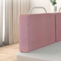 Miniatyrbild 2 av 4: XMTECH Babysängstång justerbar höjd, Softpack Spjälsäng Säkerhetsbarriär Anti-Fall Cherry Pink 60cm