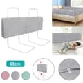 Miniatyrbild 1 av 4: LZQ Baby Bed Rail Barnsäng Skyddsbarriär, Fallskydd, Justerbar höjd, 2 x 60 cm Grå