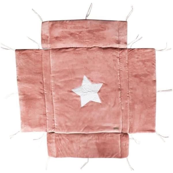 Lekgårdstornsmatta - DOMIVA - Terrakotta - 75x95-100x100 cm - Baby - Blandat - 100% Polyester