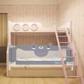 Miniatyrbild 4 av 4: YUENFONG 150 cm sängstång för barnsäng, bärbar med justerbar höjd, babysängstång