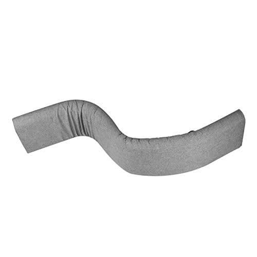 YUENFONG 150 cm sängstång, Antifallskydd för barn - 5 hål Höjdjusterbar, Grå