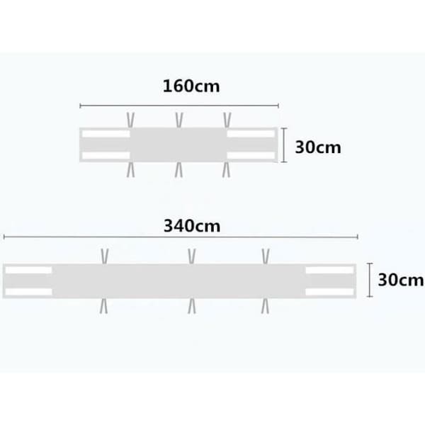 Andningsbart Mesh Spjälsäng Kuvert för Spjälsäng, Bumper, Vit, 2 Pack