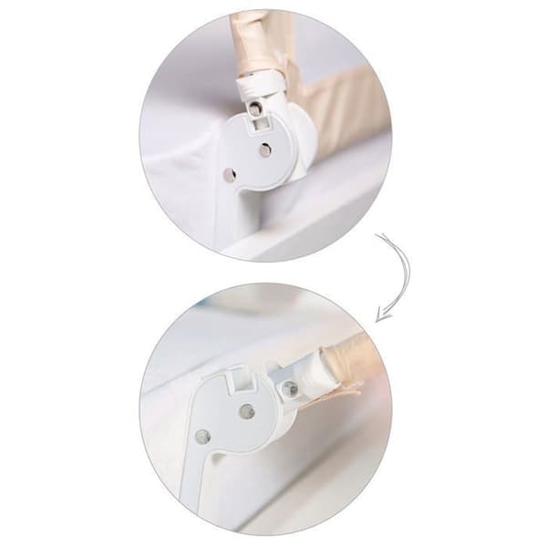 Roba Klipp-Klapp Barn- och Babysängstång - 135 cm - Beige