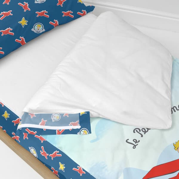 Peitto täytteellä HappyFriday Le Petit Prince Son Avion Monivärinen 105 x 200 cm