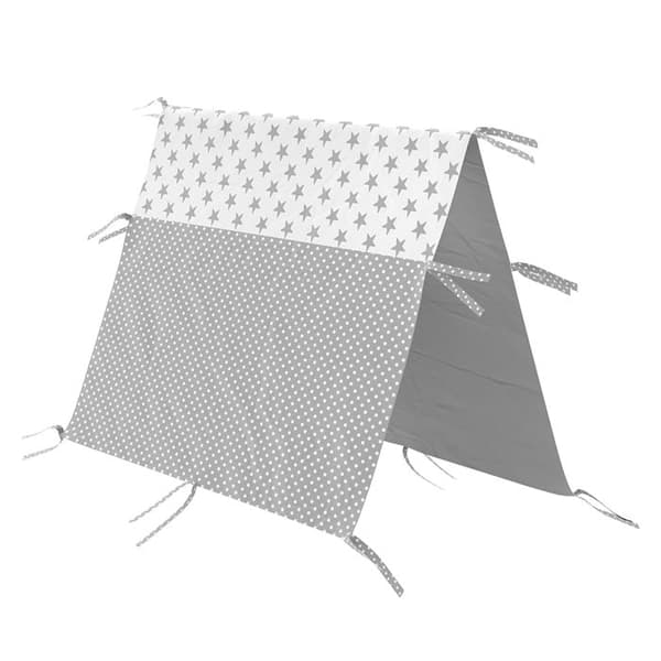 Canvas tipi-säng för barn Vitalispa 70 x 140 cm, tältsäng, tält, indiska