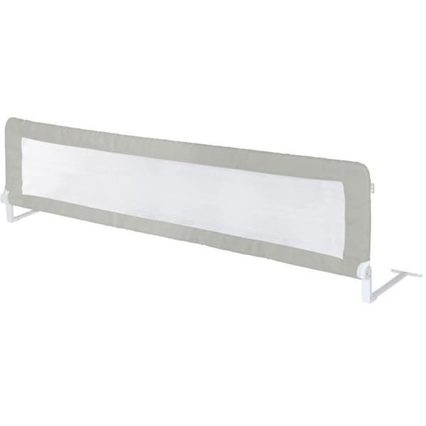 ROBA Barnsängstång - Vikbar och anti-fall - 150 cm - Grå/Vit