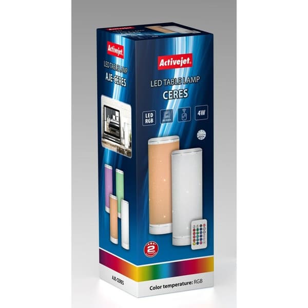 Natlys Activejet AJE-CERES RGB Hvid Ja 80