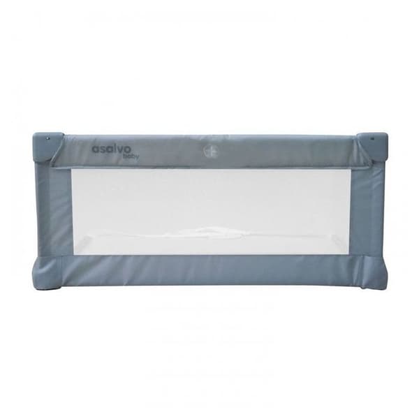 Universal babysängstång - ASALVO - Grå - Vikbar - Aluminiumstruktur - Mikrofiber polyestertyg
