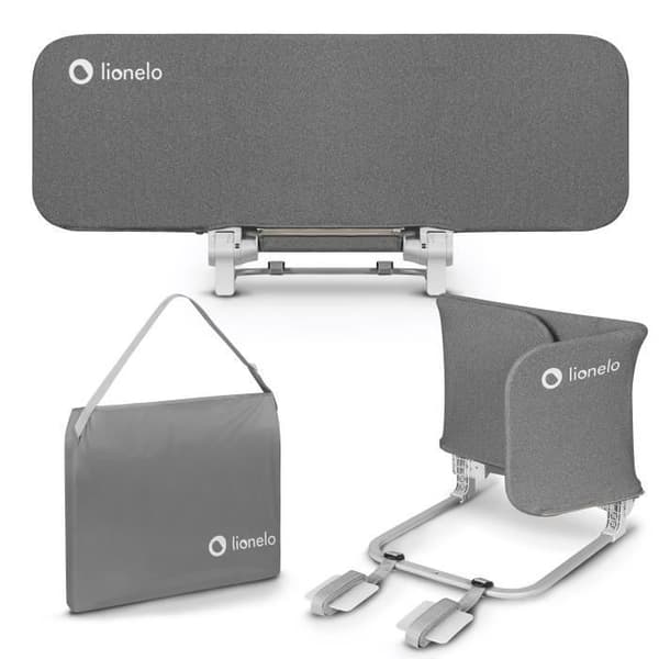LIONELO Lora babysängstång - Vikbar, enkel förvaring - 105cm - Anti-fall skydd