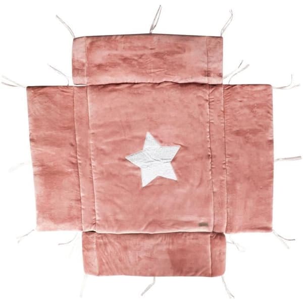 Lekgårdstornsmatta - DOMIVA - Terrakotta - 75x95-100x100 cm - Baby - Blandat - 100% Polyester