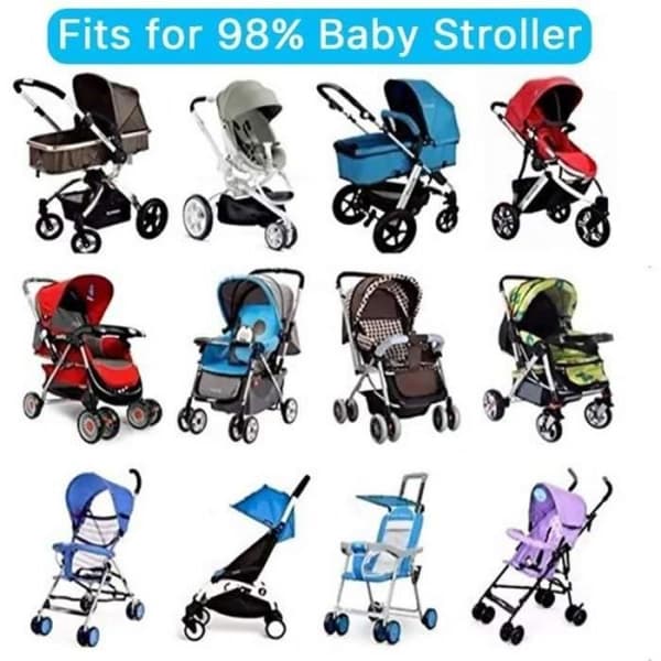 MÖRKSKYDD FÖR SÄNG Paraplymössa för baby, sängmörk för baby, slitstarkt och tvättbart nätmaterial i vitt.