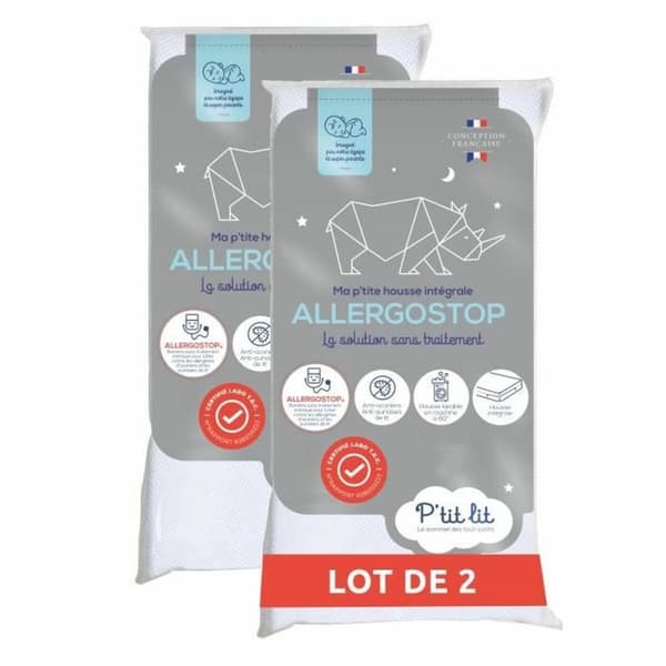 Skydd till spjälsäng P'TIT LIT Vit (25 antal)