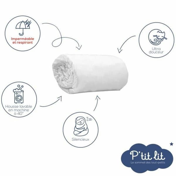 Pinnasängyn suoja P'TIT LIT 25 Kappaletta (25 osaa)