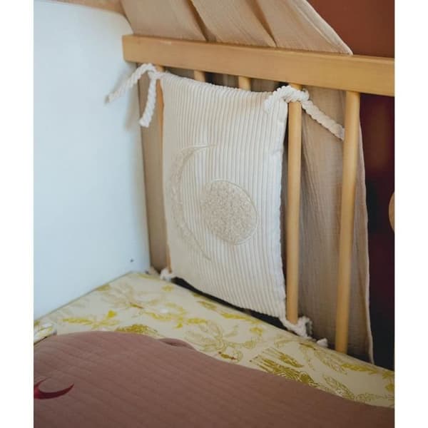 Modulär spjälsängsskydd Moon Beige 49x29 cm
