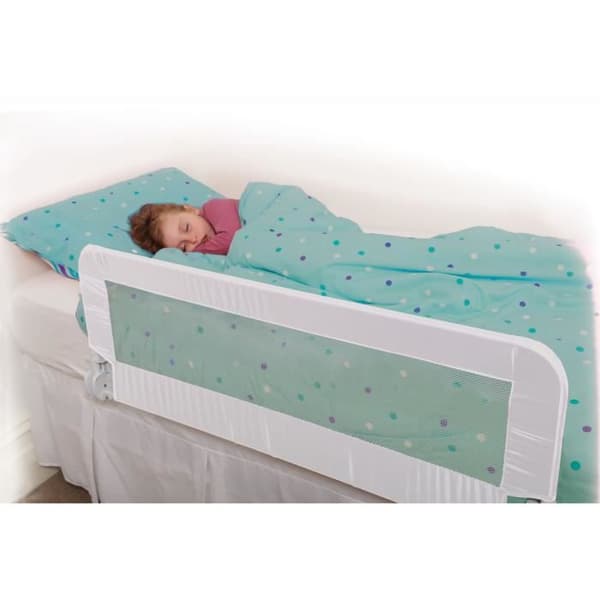 DREAMBABY Extra stor sängstång PHoeNIX - Fällbar och portabel - L 110 x B 45,5 cm - Vit