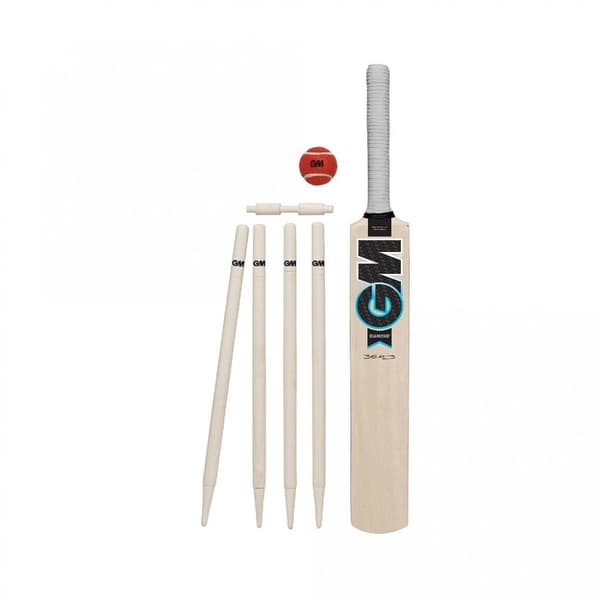 Gunn And Moore Diamond Cricket Set Cream/Red/Blue 3