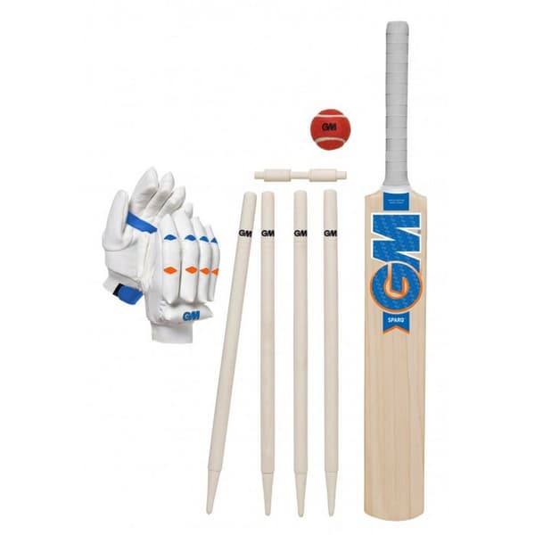Gunn And Moore Eclipse 2022 Cricket Bat Set (Pack Of 10) Brown/Blue/Orange 6
