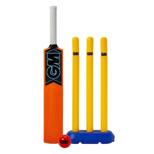 Gunn And Moore Childrens/Kids 2020 Striker Cricket Set Orange/Yellow/Blue One Size