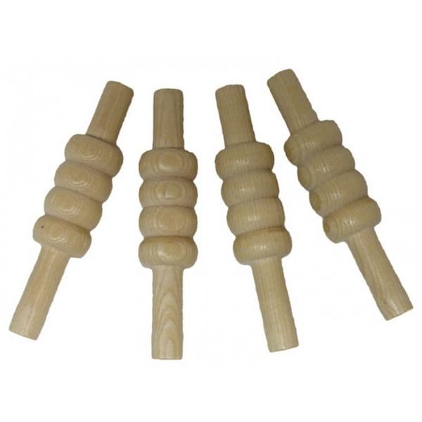 Carta Sport Cricket Bails (Pack of 4) Wood One Size