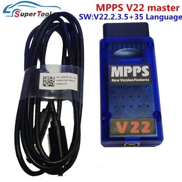 MPPS V22235 ECU Master, Tricore+Multiboot, Sirun viritysskanneri, MPPS V21
