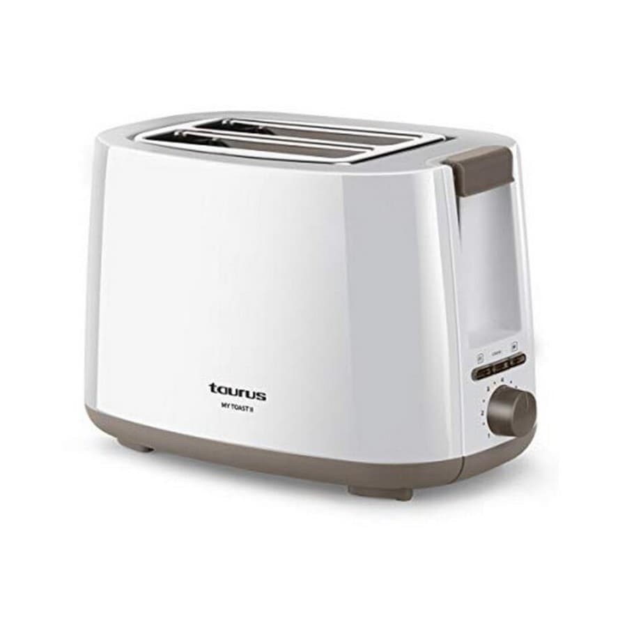 Brødrister Taurus My Toast II 750W Hvid