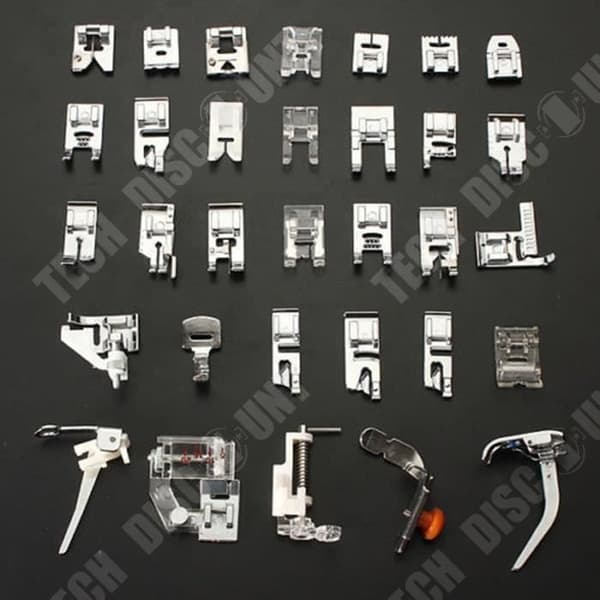 TD® 32 Multi-Purpose Presser Fot-Hem Symaskin-Kläder Maskin Sytips Presser Feet symaskin