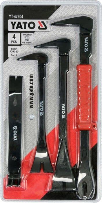 Yato kofot - YT0808 - Set med 4 kofot, kofot, 180, 200, 250, 300 mm