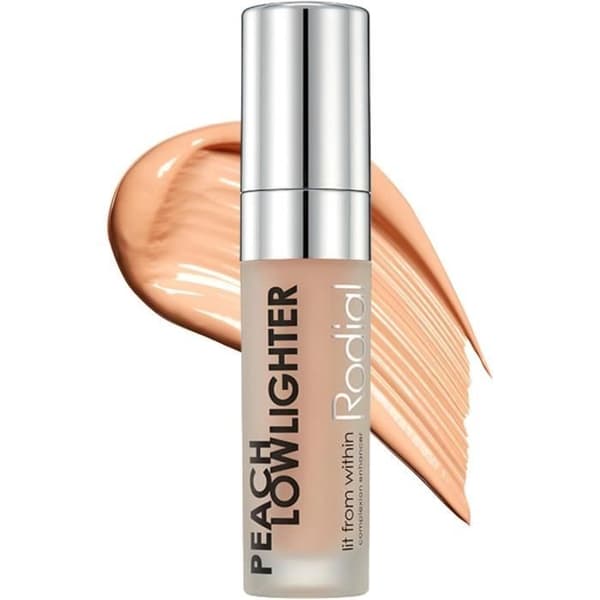 Rodial Peach Lowlighter - Sheer och non-glittrande flytande färgkorrigerare