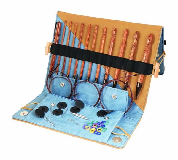 Crochet Knitpro - 31286 - Ginger Tunisian Crochet Kit, Trä, Brun, Diverse
