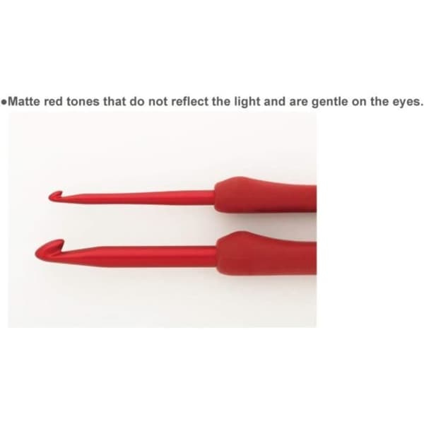 Tulip Etimo Red Softgrip Virknålsset - 1 enhet
