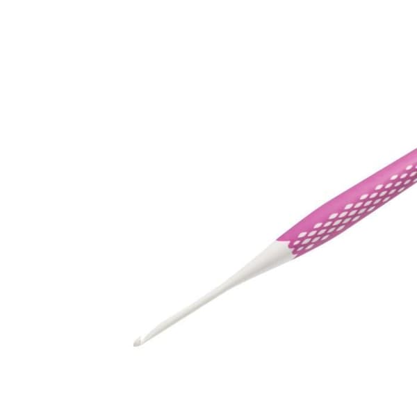 Crochet - PRYM - Ergonomi nr 3 - Ergonomiskt handtag - Längd 16,5 cm - Kvalitetsplast