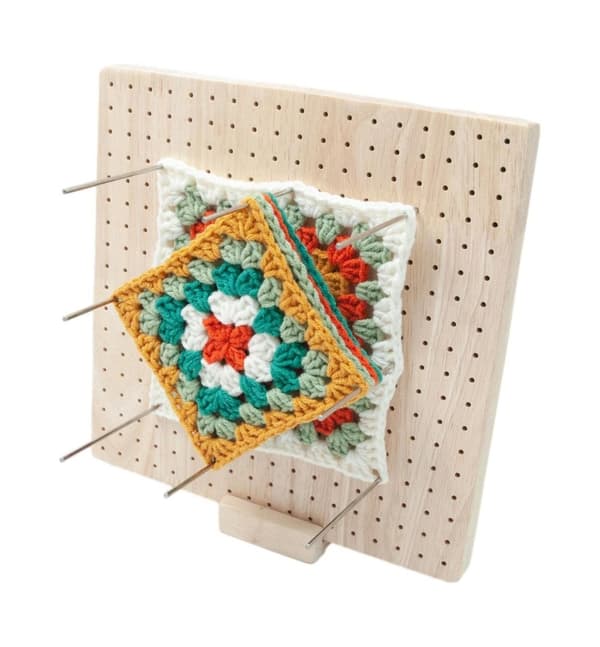 Blockningsbräda / Virkplatta – Blocking board för Virkning