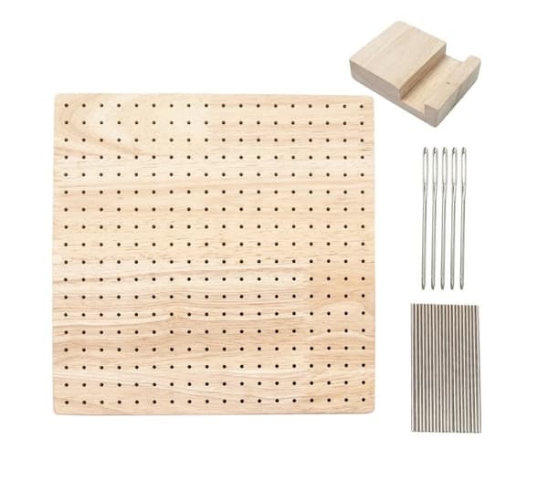 Blockningsbräda / Virkplatta – Blocking board för Virkning